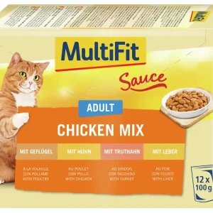 Top-Seller Multifit Adult Sauce Chicken Mix 12x100 g
